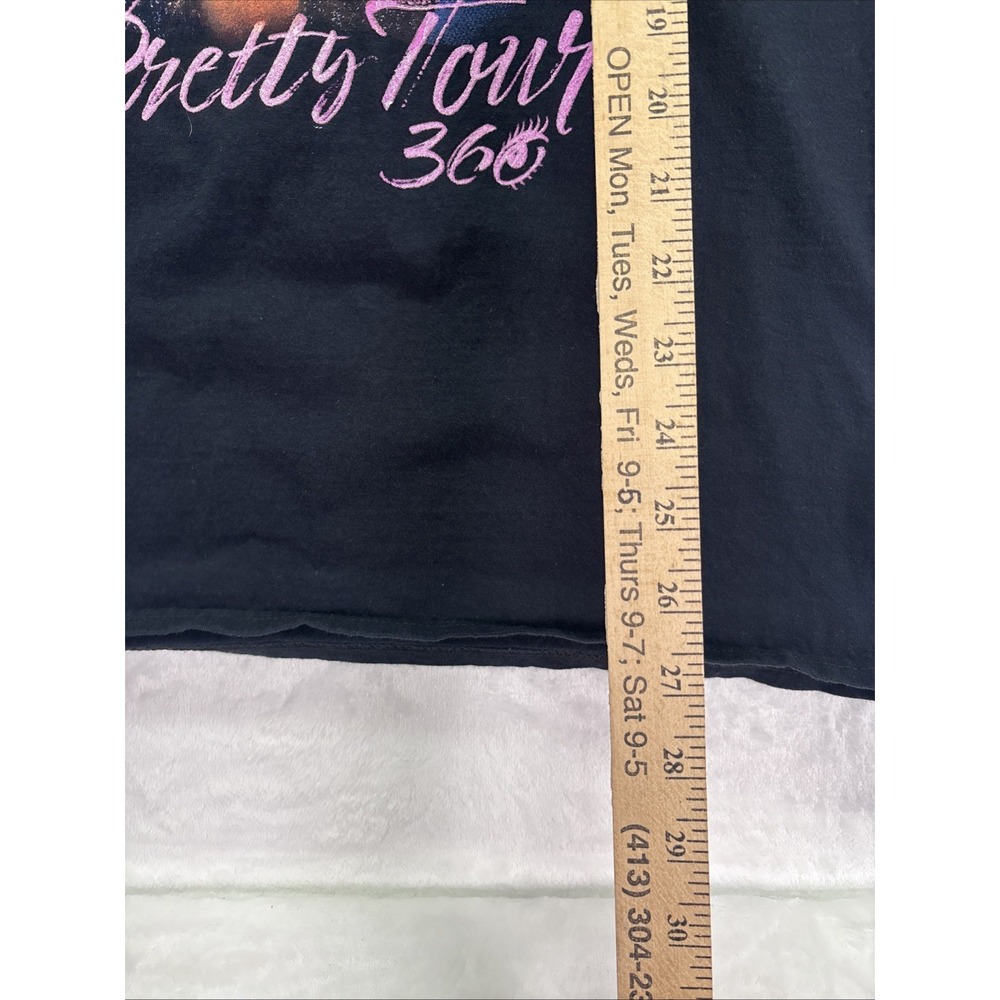 Carrie Underwood Cry Pretty Tour 360 black t-shirt Large Women's Double Sided - Picture 5 of 8